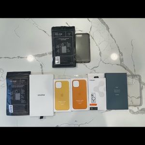 iPhone 11, 12 Mini, 12, 12 Pro, 12 Pro Max Cases lot (9 Total Cases)